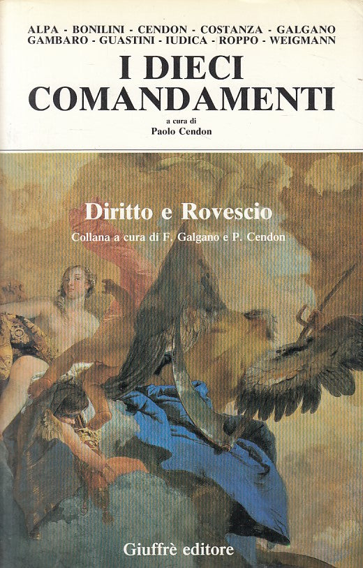 LZ- I DIECI COMANDAMENTI -- GIUFFRE' - DIRITTO A ROVESCIO -- 1991 - B - ZFS396