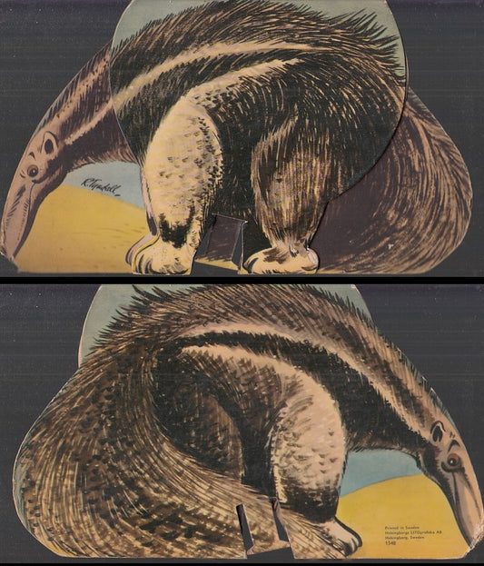 LB- QUATTRO STORIE ROLLI DIVORATRICE DI FORMICHE- TYNDALL- AMZ--- 1964 -- XFS135