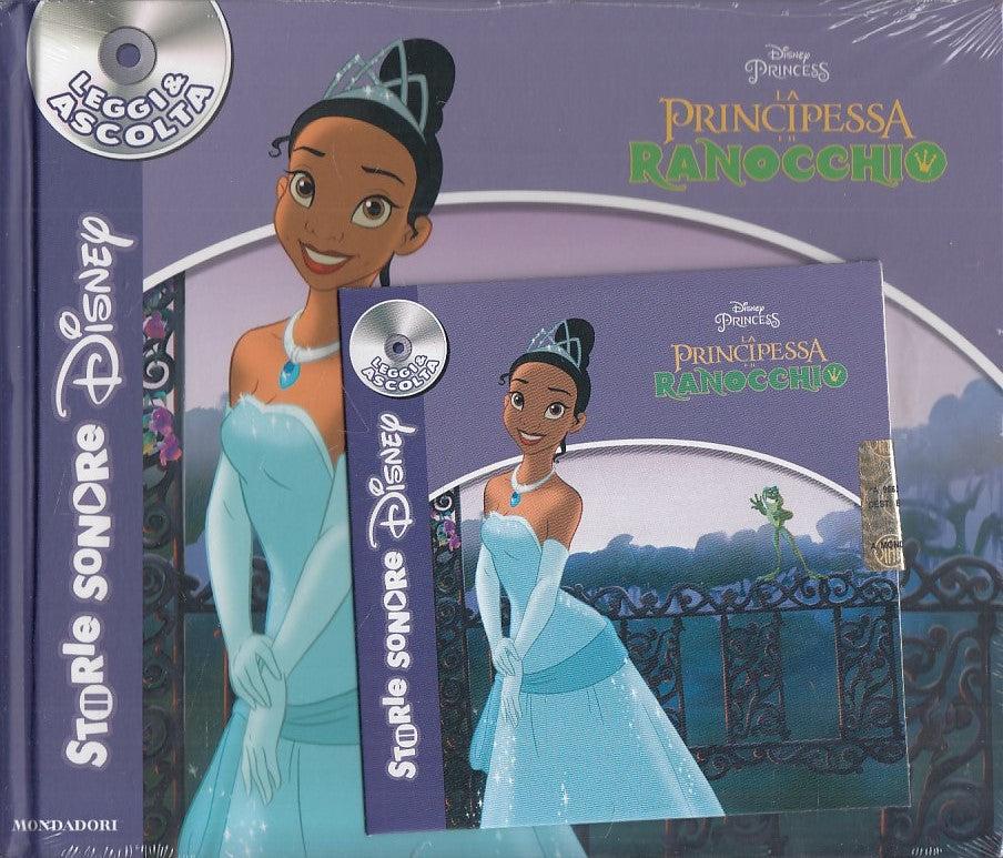 LN- PRINCIPESSA E RANNOCCHIO LIBRO+CD - DISNEY - MONDADORI --- 2018 - C - ZFS666