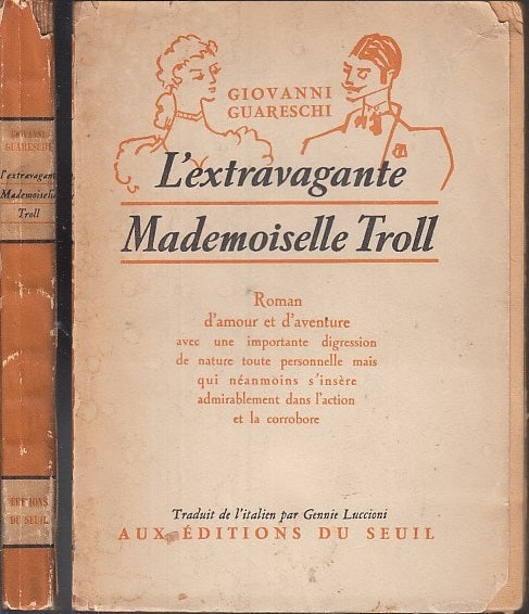 LH- L'EXTRAVAGANTE MADEMOISELLE TROLL - GUARESCHI - DU SEUIL --- 1952 -- XFS135