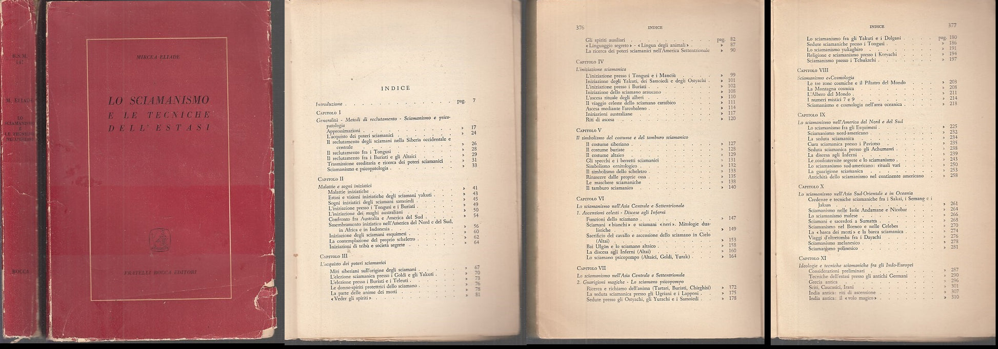 LZ- LO SCIAMANO E LE TECNICHE DELL'ESTASI- ELIADE- F.LLI BOCCA--- 1953- B- XFS38