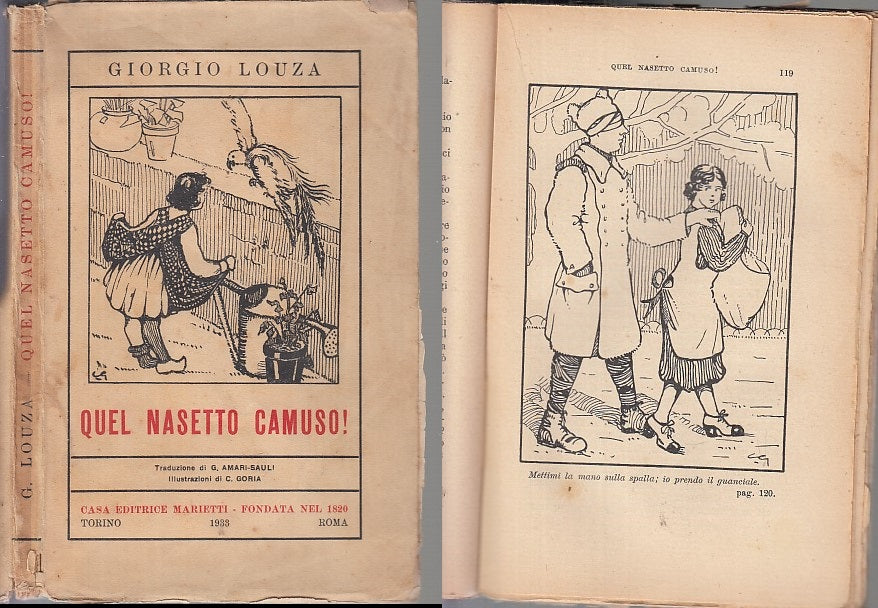 LH- QUEL NASETTO CAMUSO - GIORGIO LOUZA GORIA - MARIETTI --- 1938 - B - XFS135