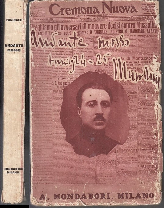 LS- ANDANTE MOSSO 1924/25 - ROBERTO FARINACCI - MONDADORI --- 1929- B- XFS38