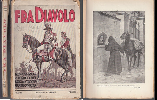 LN- FRA DIAVOLO BRIGANTAGGIO - EPAMINONDA PROVAGLIO - NERBINI --- 1933- B- XFS40