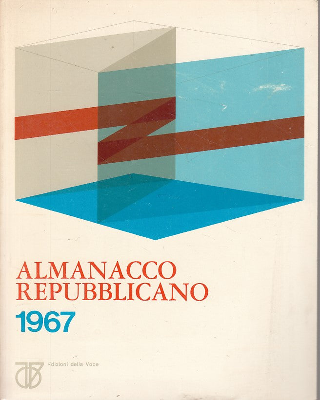LZ- ALMANACCO REPUBBLICANO 1967 -- DELLA VOCE --- 1967 - B - ZFS283