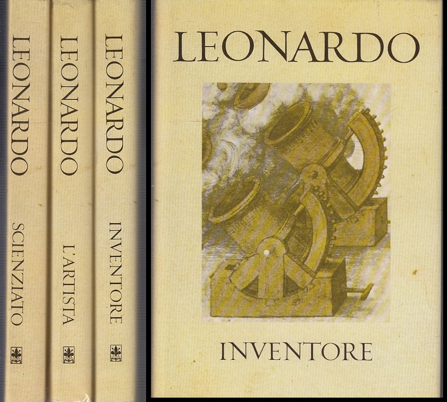 LS- LEONARDO INVENTORE L'ARTISTA SCIENZIATO -- GIUNTI BARBERA -- 1981 - CS- XFS4
