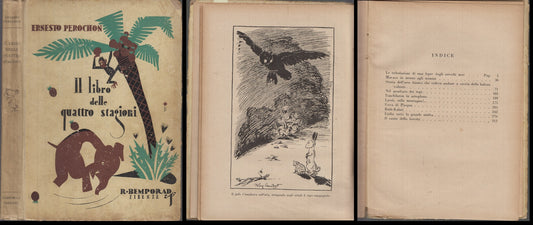LB- IL LIBRO DELLE QUATTRO STAGIONI - PEROCHON - BEMPORAD --- 1930- C- XFS41