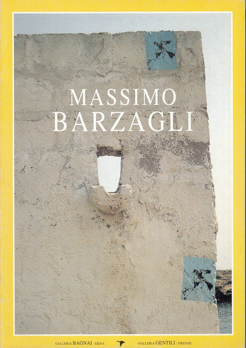 LT- MASSIMO BARZAGLI CATALOGO OPERE GALLERIA BAGNAI GENTILI----- 1983- B- YFS555