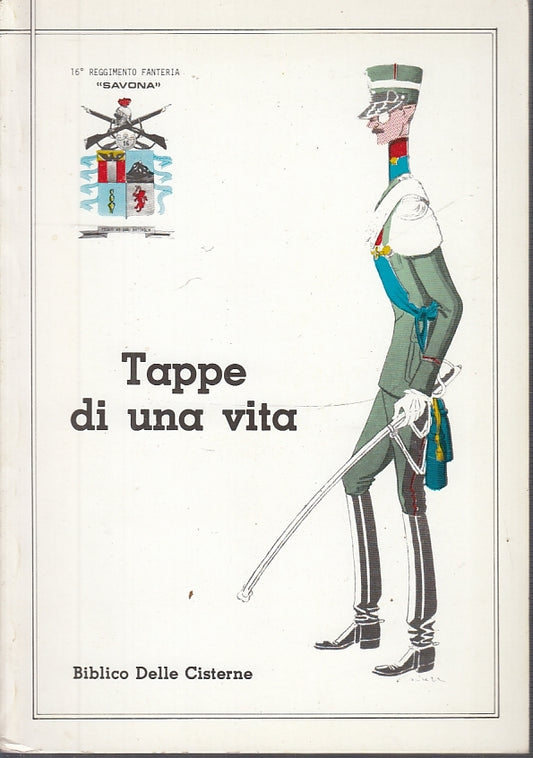 TAPPE DI UNA VITA 16° REGGIMENTO - BIBLICO DELLE CISTERNE ---- 1987- B- XFS7