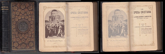 LD- LA SPOSA CRISTIANA CUORE DI DIO - CONTESSA LAURA BAREZIA ---- 1930- C- XFS41