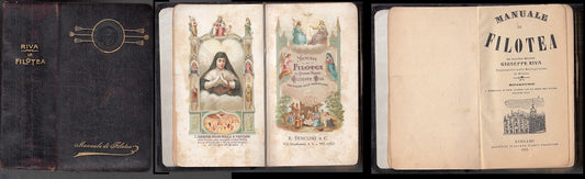 LD- MANUALE DI FILOTEA - GIUSEPPE RIVA - TENCONI --- 1915 - C - XFS41