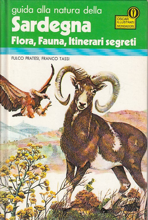 LZ- GUIDA NATURA SARDEGNA FLORA FAUNA ITINERARI-- MONDADORI--- 1986 - C - ZFS294