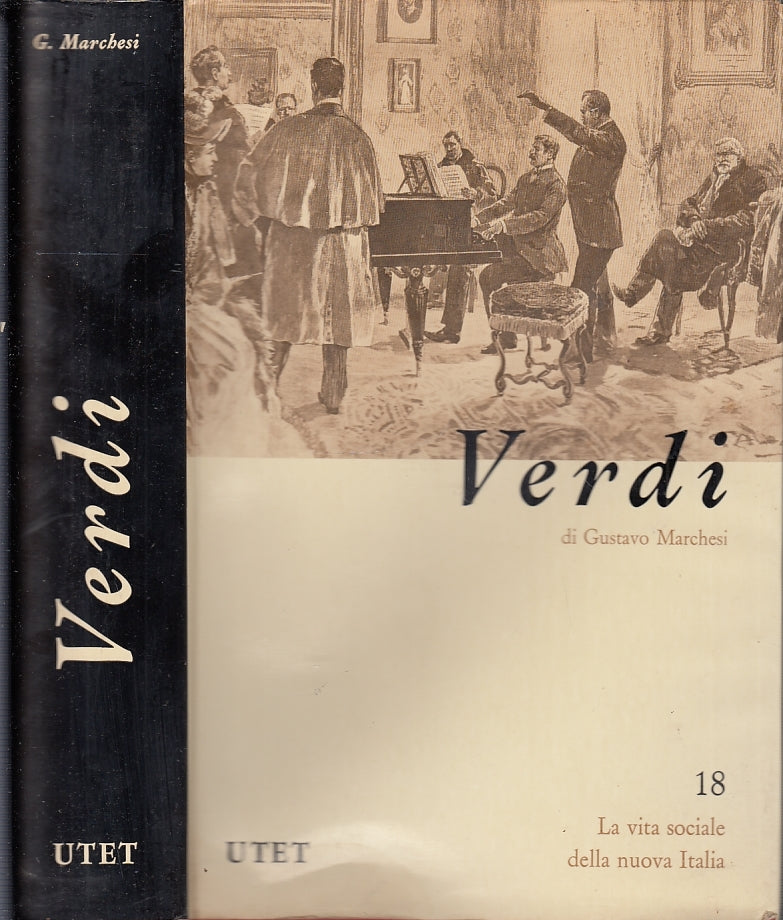 LS- VERDI - GUSTAVO MARCHESI - UTET --- 1970 - CS - WPR