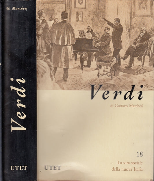 LS- VERDI - GUSTAVO MARCHESI - UTET --- 1970 - CS - WPR