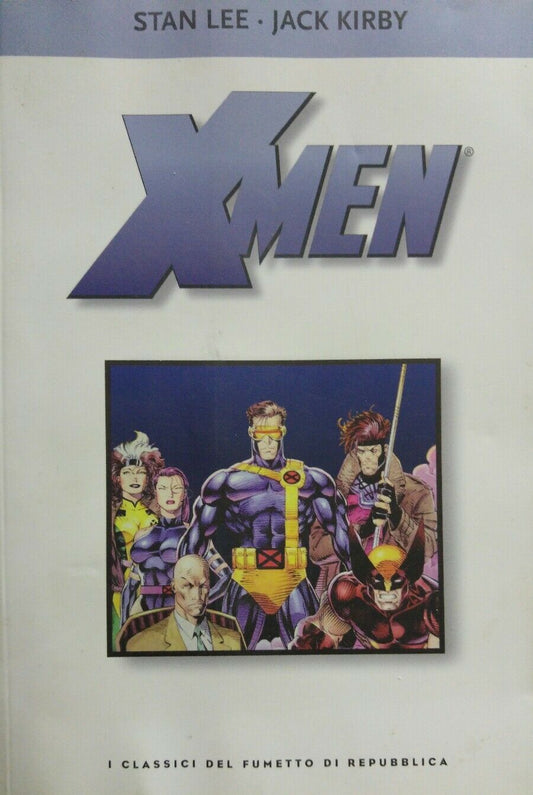 FZ- CLASSICI DEL FUMETTO DI REPUBBLICA N.12 X-MEN --- 2004 - QBX