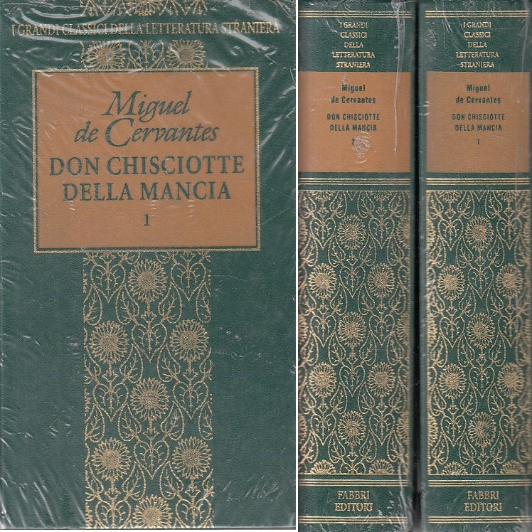 LN- DON CHISCIOTTE DELLA MANCIA 2 VOLL- DE CERVANTES- FABBRI--- 1999- C - YFS384