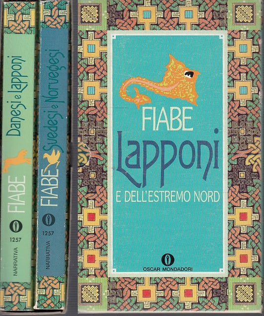 LB- FIABE LAPPONI E DELL'ESTREMO ORIENTE 2 VOLUMI -- MONDADORI--- 1992- B- XFS46