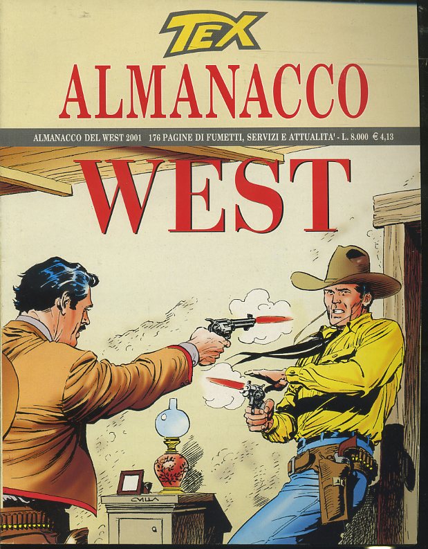 FB- TEX ALMANACCO DEL WEST 2001 OTTIMO/EDICOLA -- BONELLI - 2001 - B- QBX