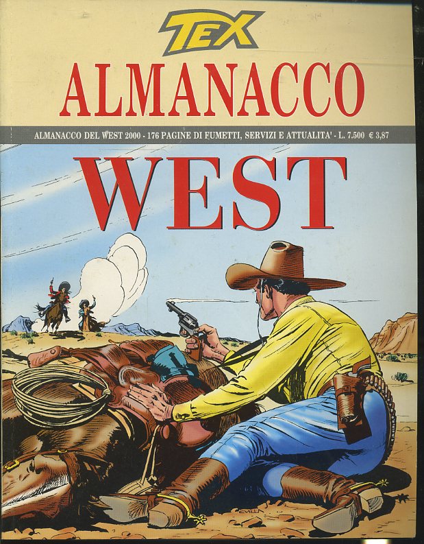 FB- TEX ALMANACCO DEL WEST 2000 OTTIMO/EDICOLA -- BONELLI - 2000 - B- QBX