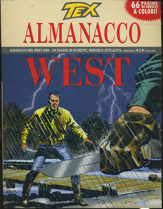FB- TEX ALMANACCO DEL WEST 2008 OTTIMO/EDICOLA -- BONELLI - 2008 - B- QBX