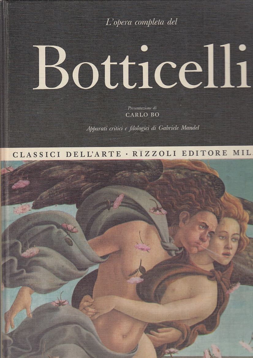 LT- CLASSICI DELL'ARTE N.5 BOTTICIELLI -- RIZZOLI --- 1967- C- YFS555