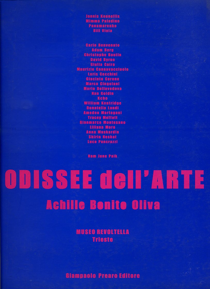 LT- ODISSEE DELL'ARTE- ACHILLE BONITO OLIVA- GIAMPAOLO PREARO--- 2001- B- YFS436