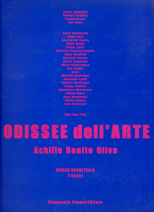 LT- ODISSEE DELL'ARTE- ACHILLE BONITO OLIVA- GIAMPAOLO PREARO--- 2001- B- YFS436