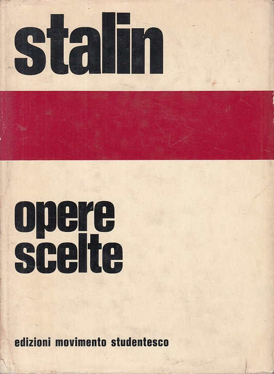 LS- OPERE SCELTE - LENIN - MOVIMENTO STUDENTESCO --- 1973 - CS - YFS427