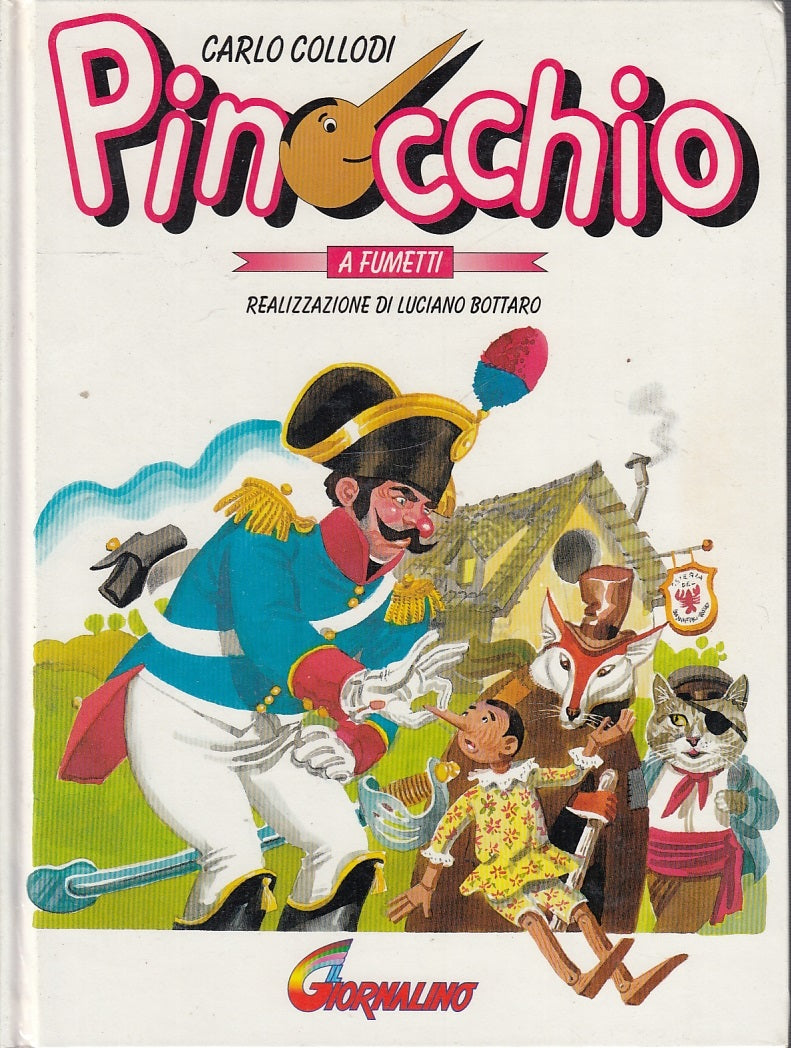 FV- PINOCCHIO A FUMETTI - BOTTARO COLLODI- IL GIORNALINO SAN PAOLO- 1995- C- RGZ