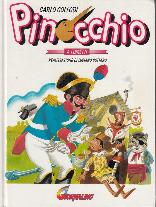 FV- PINOCCHIO A FUMETTI - BOTTARO COLLODI- IL GIORNALINO SAN PAOLO- 1995- C- RGZ