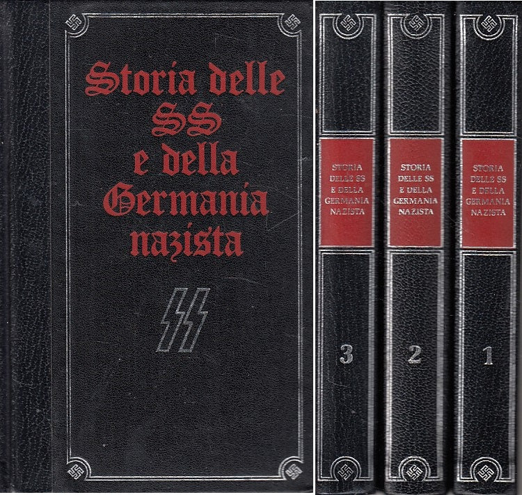 LS- STORIA DELLE SS E DELLA GERMANIA NAZISTA 3 VOLL-- FERNI--- 1975 - C - YFS496