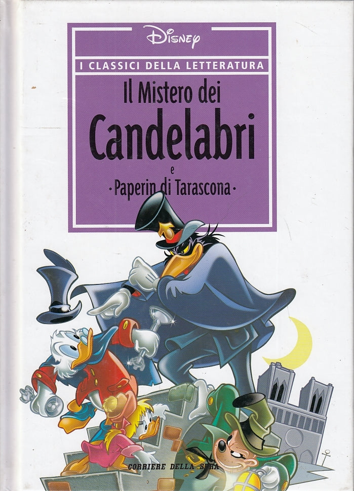 FD- CLASSICI DELLA LETTERATURA 19 MISTERO DEI CANDELABRI- DISNEY CORRIERE- C-H24