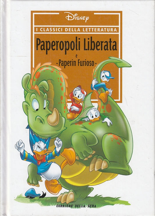 FD- CLASSICI DELLA LETTERATURA 12 PAPEROPOLI LIBERATA - CORRIERE DISNEY - C- H24