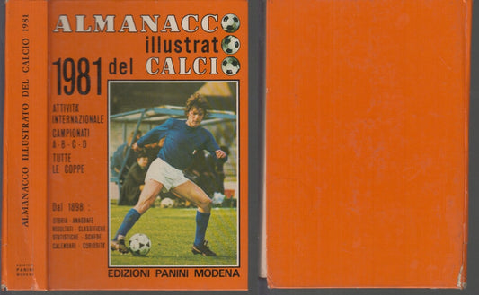 LC- ALMANACCO ILLUSTRATO DEL CALCIO -- PANINI --- 1981 - C - XFS49