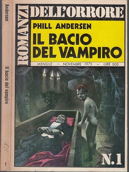 LG- IL BACIO DEL VAMPIRO - PHIL ANDERSEN - EDIFUMETTO - ORRORE -- 1975- B- XFS49