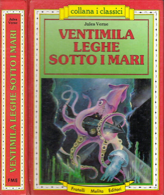 LB- VENTIMILA LEGHE SOTTO I MARI- JULES VERNE- FRATELLI MELITA--- 1990- C-YFS687