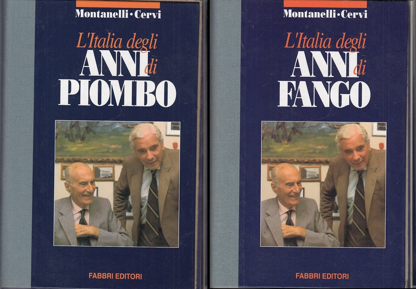 LS- L'ITALIA DEGLI ANNI DI FANGO PIOMBO - MONTANELLI- FABBRI--- 1994- C- YFS649