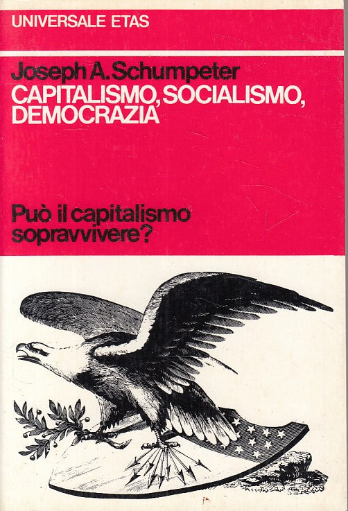 LS- CAPITALISMO SOCIALISMO DEMOCRAZIA - SCHUMPETER - ETAS --- 1977 - B - YFS173