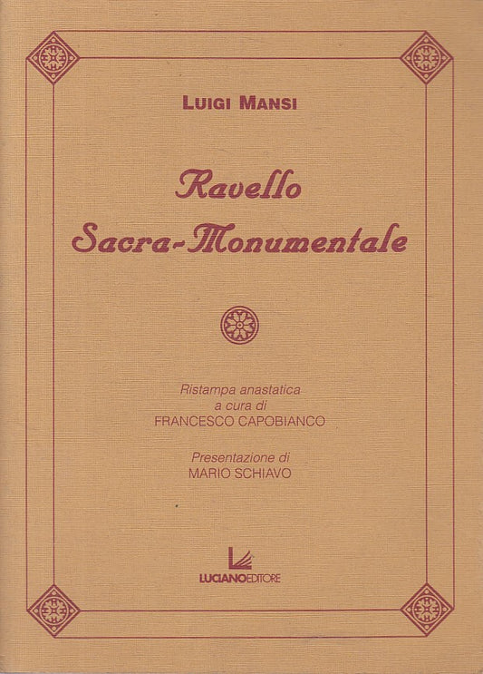 LS- RAVELLO SACRA MONUMENTALE - LUIGI MANSI - LUCIANO --- 1995 - B - YFS9