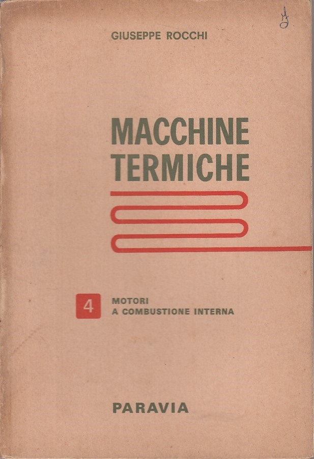 LZ- MACCHIE TERMICHE 4 MOTORI A COMBUSTIONE INTERNA-- PARAVIA--- 1957- B- YFS151