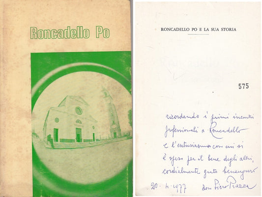 LS- RONADELLO PO E LA SUA STORIA - PATTINI PIAZZA - BOBBIO --- 1976 - B - ZFS315