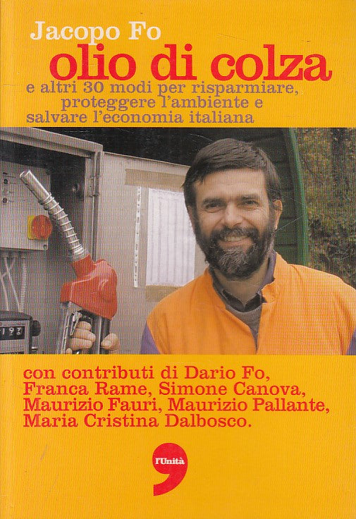LS- OLIO DI COLZA E 30 MODI PER RISPARMIARE - FO - L'UNITA'--- 2005 - B - ZFS142
