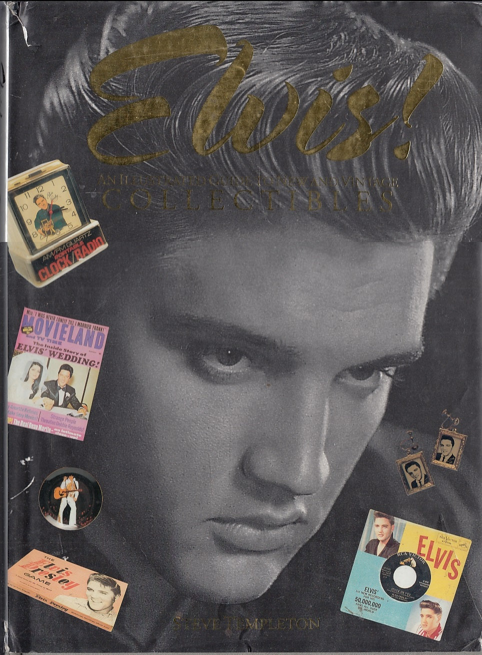 LZ- ELVIS ILLUSTRATED GUIDE TO COLLECTIBLES - TEMPLETON ---- 1996 - CS - YFS371