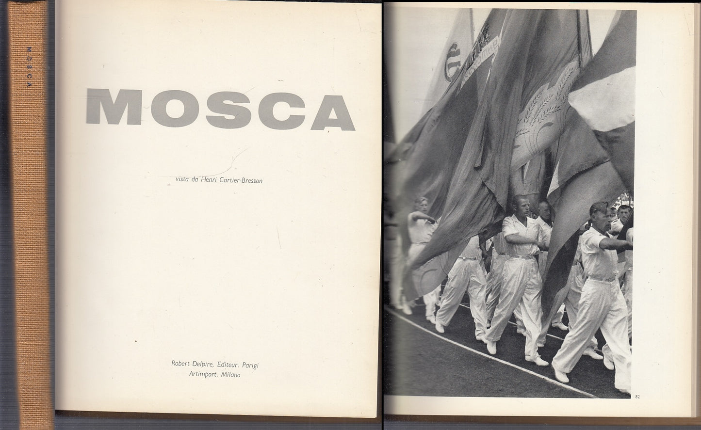 LV- MOSCA - HENRI CARTIER BRESSON - ROBERT DELPIRE EDITEUR --- 1954- C- YFS691