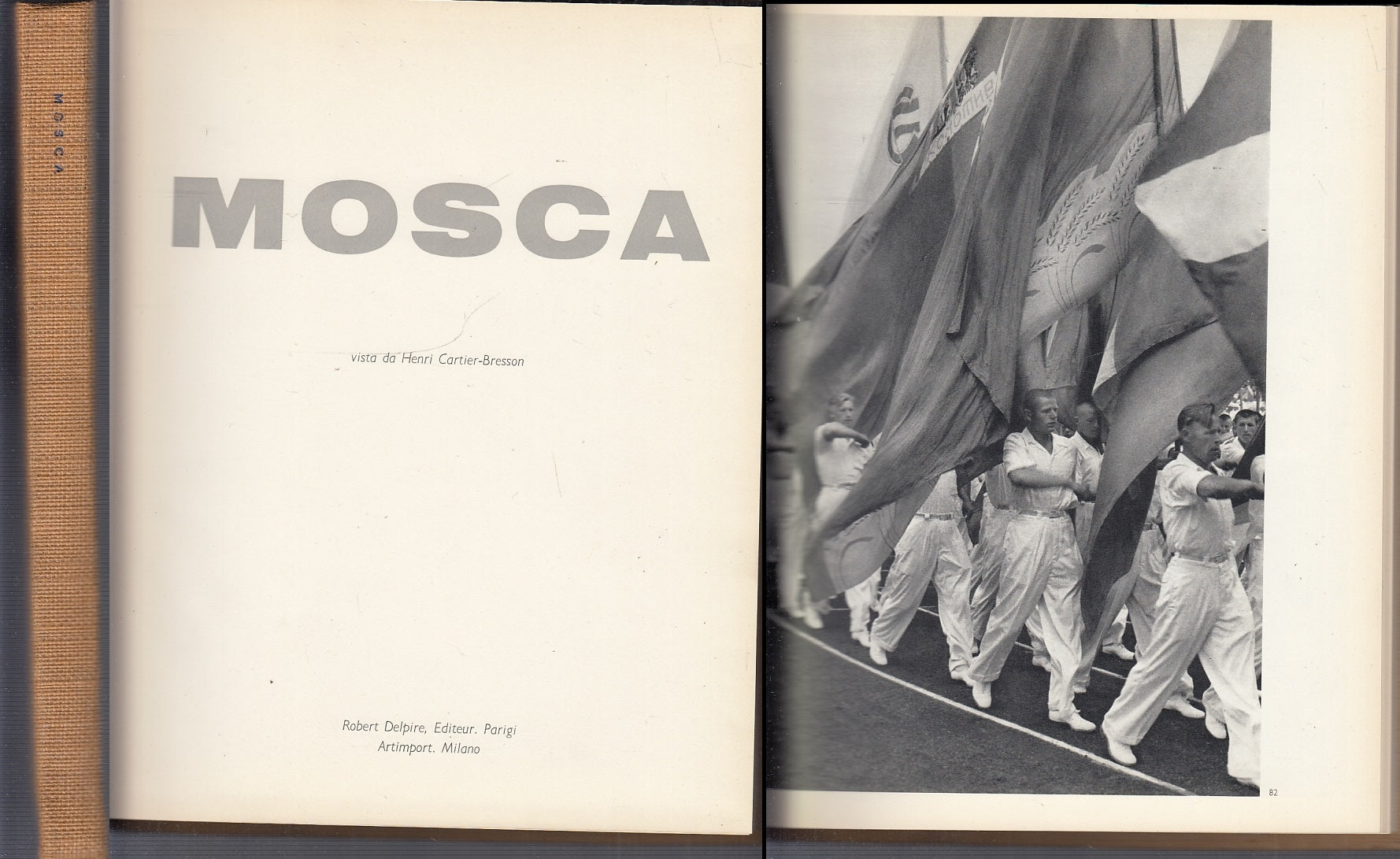 LV- MOSCA - HENRI CARTIER BRESSON - ROBERT DELPIRE EDITEUR --- 1954- C- YFS691
