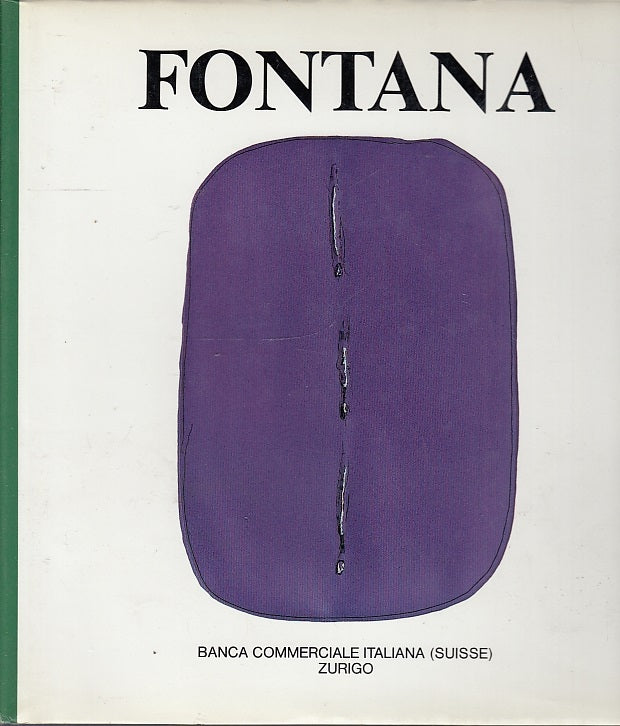 LT- LUCIO FONTANA MONOGRAFIA -- ALLEMANDI BANCA COMMERCIALE --- 1990- CS- YFS225