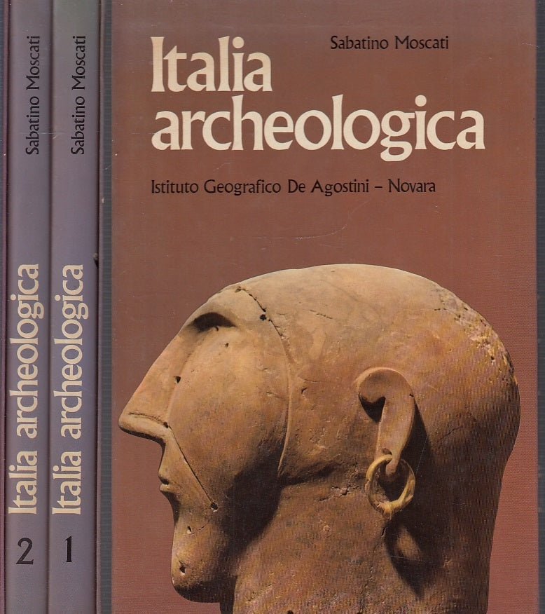 LT- ITALIA ARCHEOLOGICA - SABATINO MOSCATI - DeAGOSTINI --- 1973 - CS - YFS692