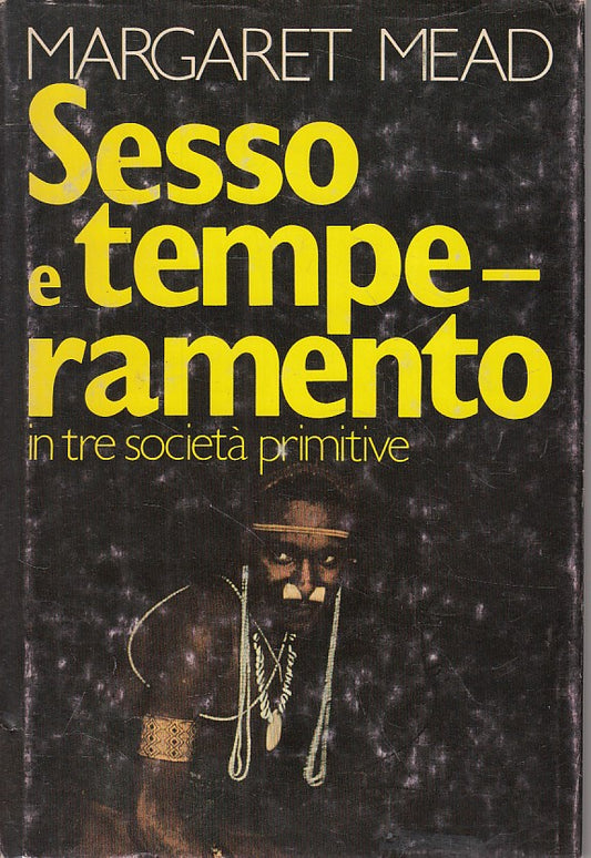 LS- SESSO TEMPERAMENTO TRE SOCIETA' PRIMITIVE - MEAD- CLUB--- 1981 - CS - ZFS280