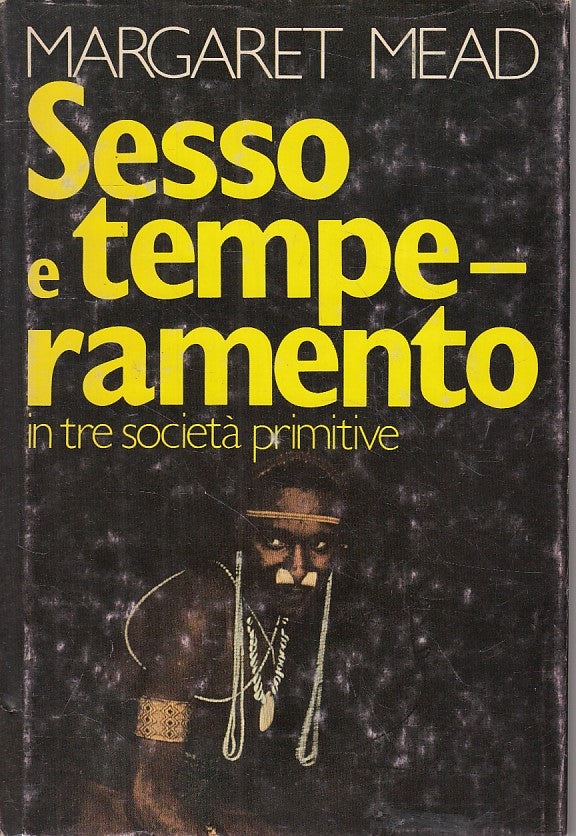LS- SESSO TEMPERAMENTO TRE SOCIETA' PRIMITIVE - MEAD- CLUB--- 1981 - CS - ZFS280