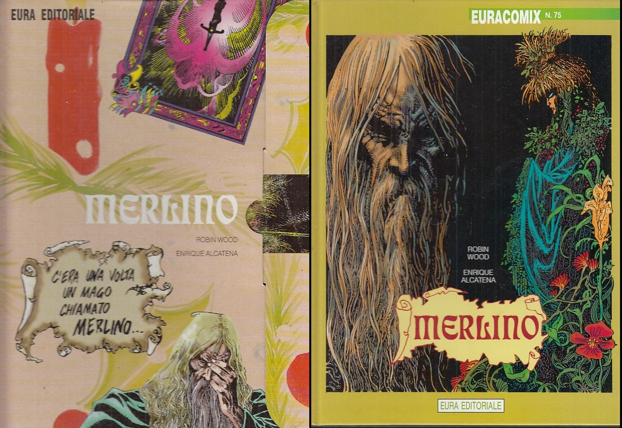 FV- EURACOMIX N.75 MERLINO CON CARPETTA - WOOD ALCATENA - EURA  - 1994 - C - P24